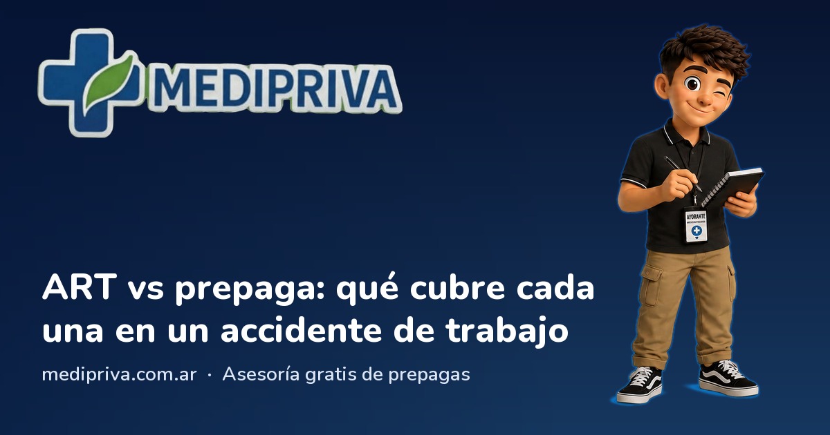 Miniatura: ART vs prepaga: qué cubre cada una en un accidente de trabajo