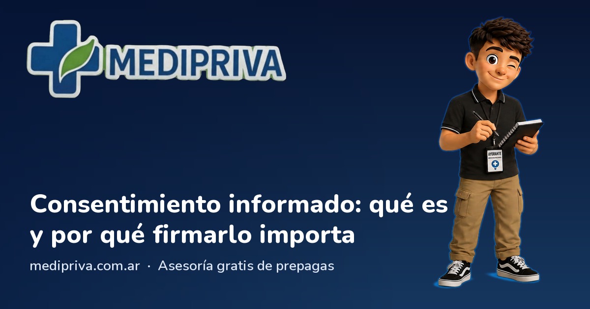 Miniatura: Consentimiento informado: qué es y por qué firmarlo importa