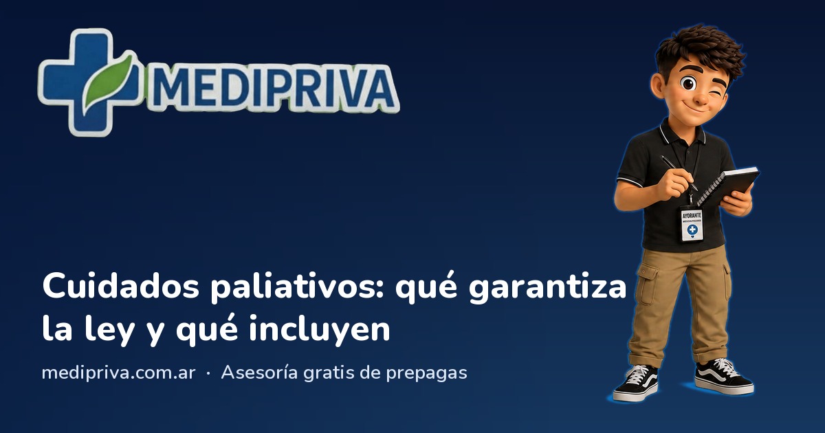 Miniatura: Cuidados paliativos: qué garantiza la ley y qué incluyen