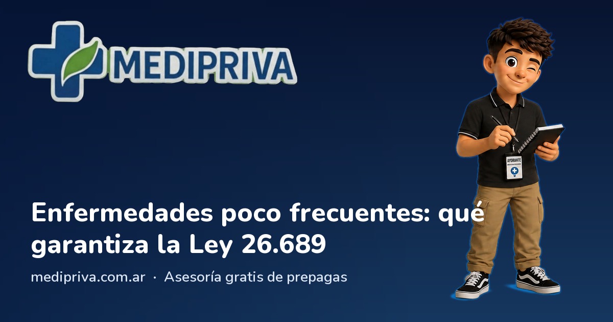 Miniatura: Enfermedades poco frecuentes: qué garantiza la Ley 26.689
