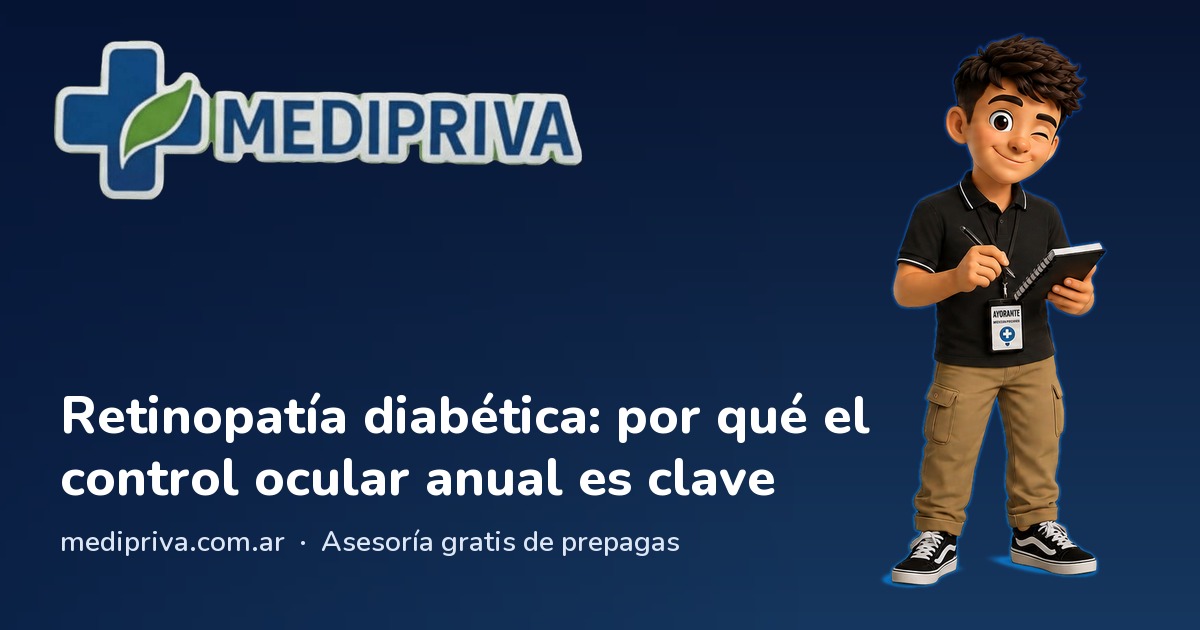Miniatura: Retinopatía diabética: por qué el control ocular anual es clave